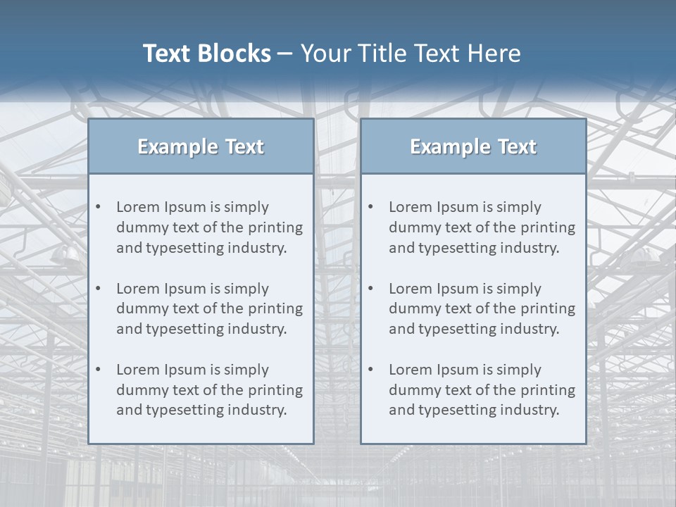 Greenhouse PowerPoint Template