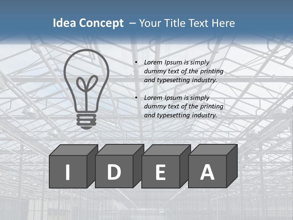 Greenhouse PowerPoint Template