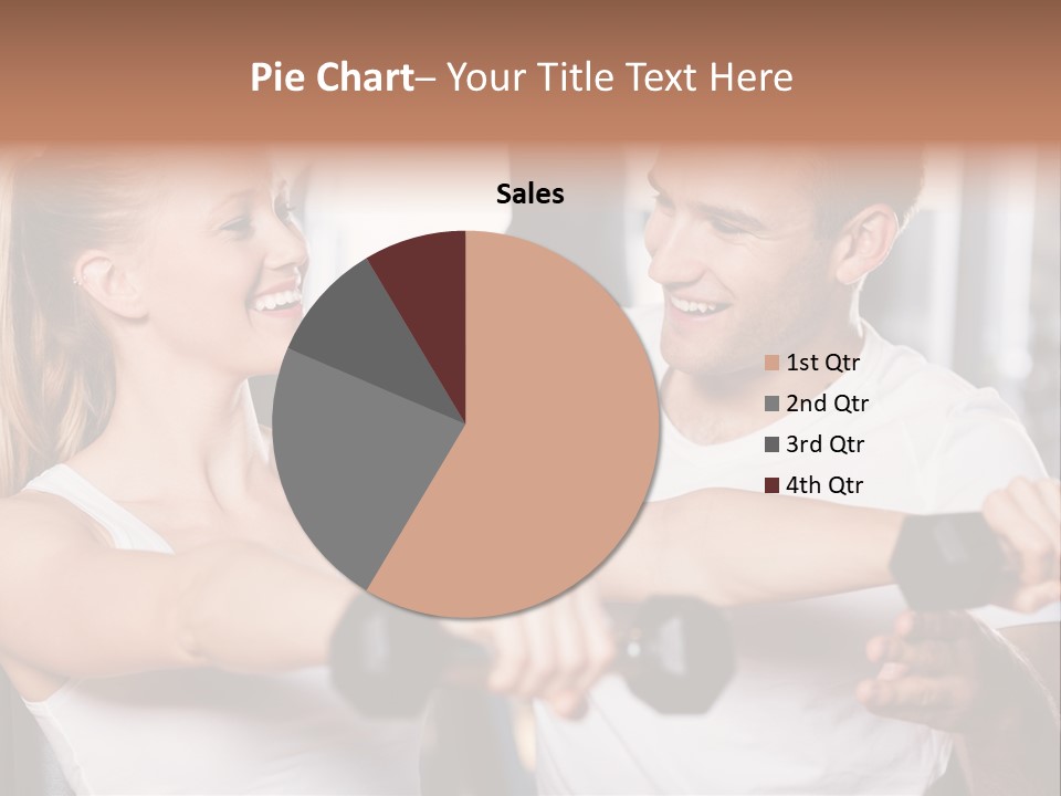 Aerobics Girls Coach PowerPoint Template