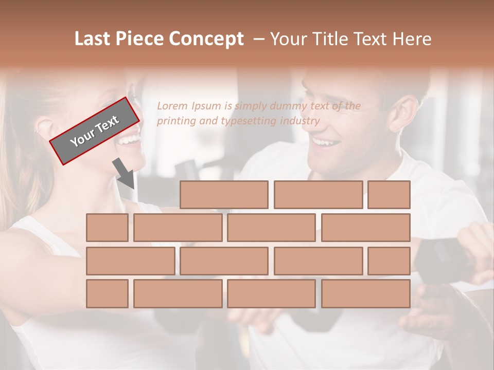 Aerobics Girls Coach PowerPoint Template