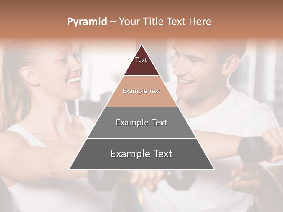 Aerobics Girls Coach PowerPoint Template