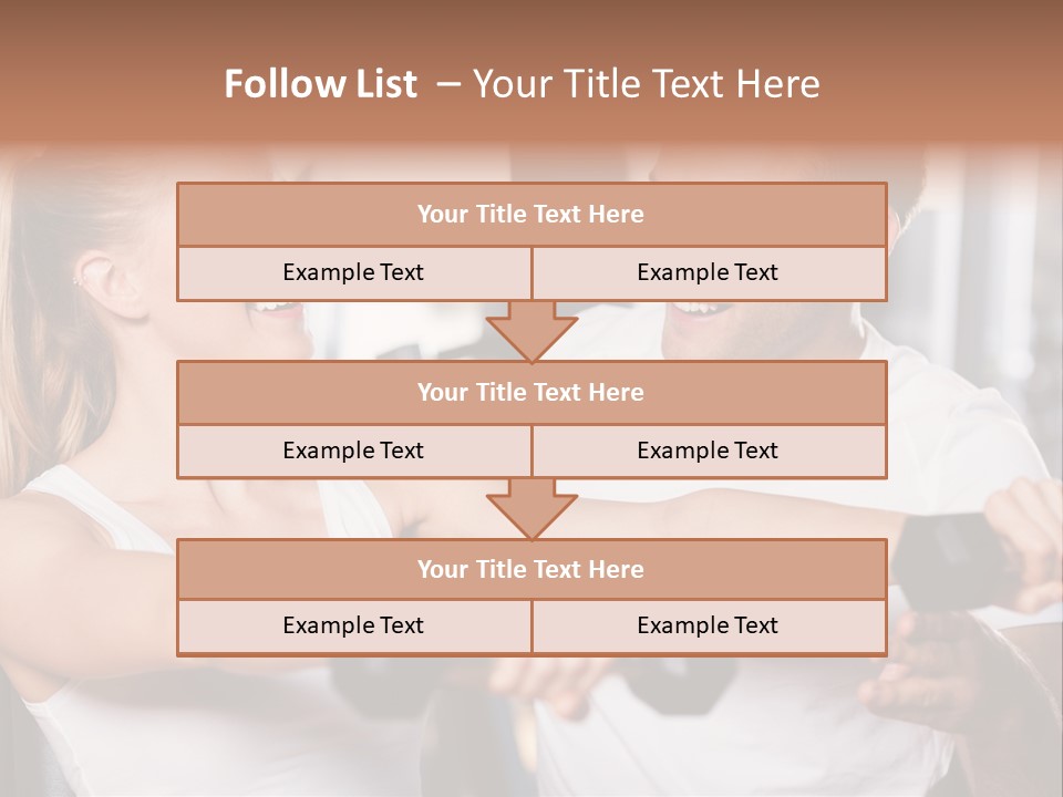 Aerobics Girls Coach PowerPoint Template