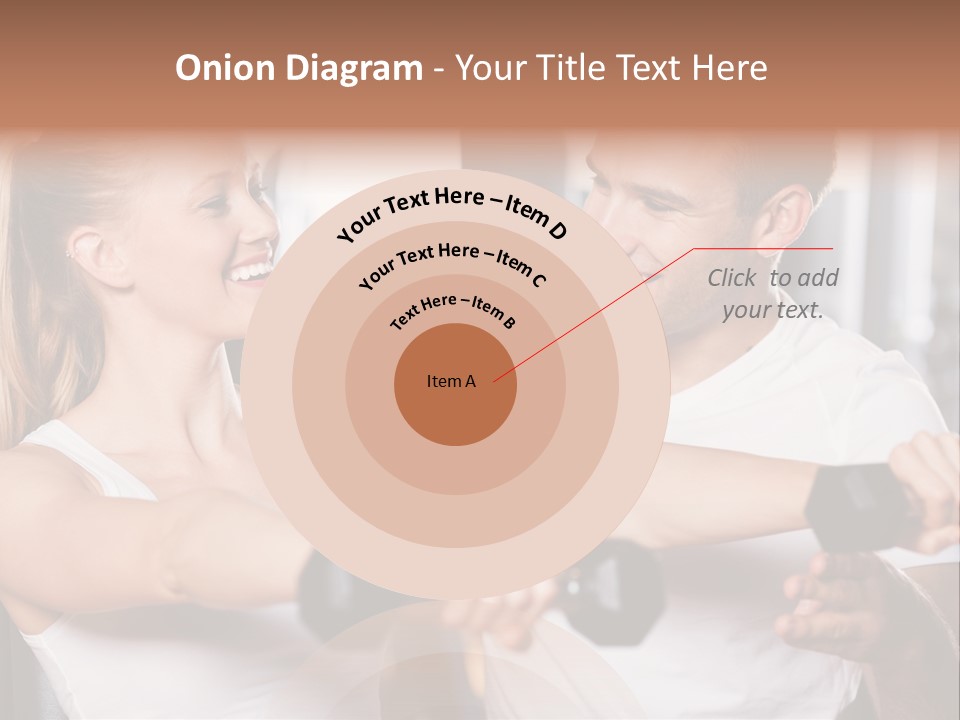 Aerobics Girls Coach PowerPoint Template