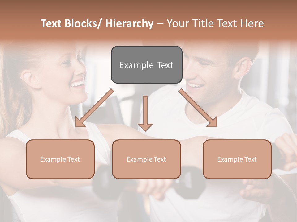 Aerobics Girls Coach PowerPoint Template