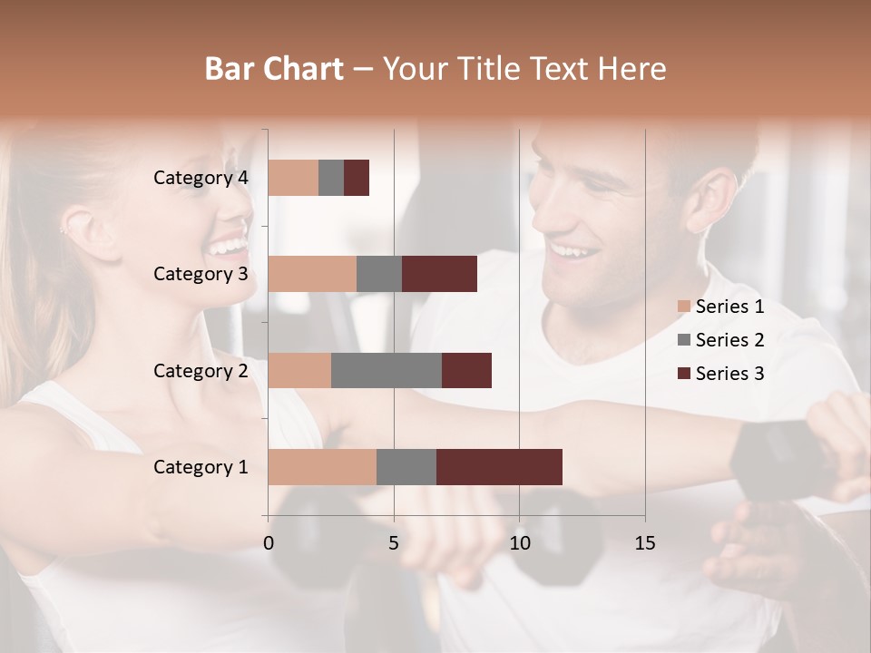 Aerobics Girls Coach PowerPoint Template