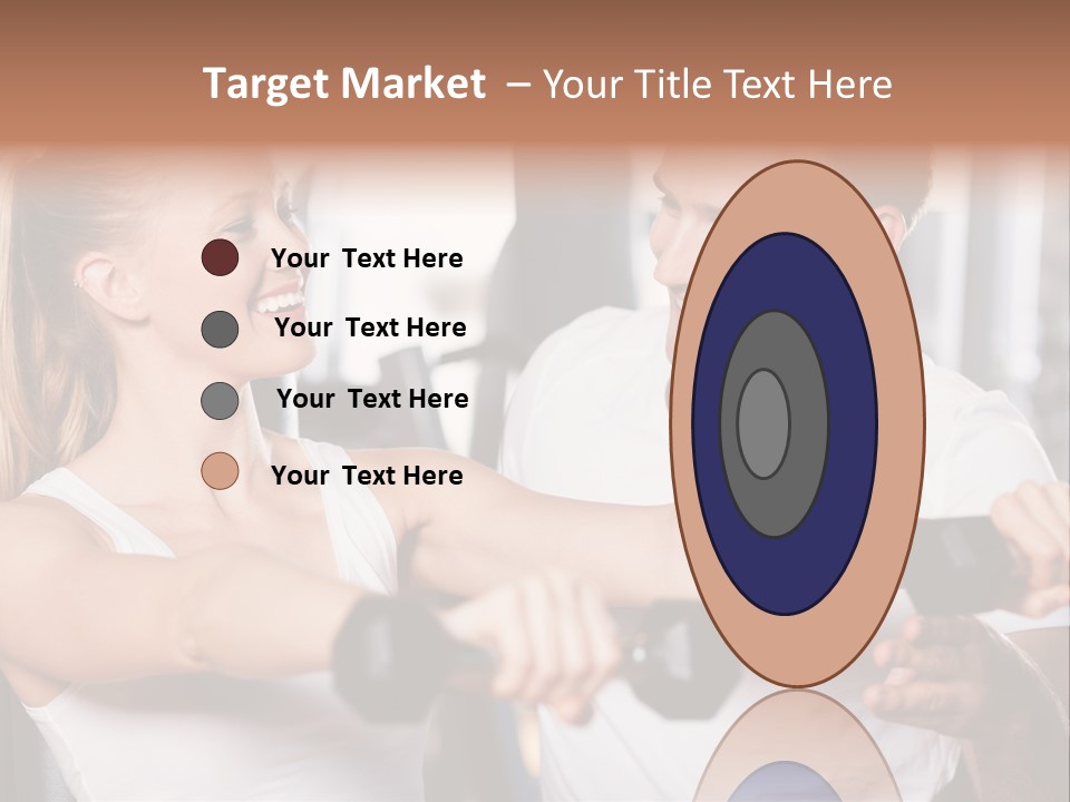 Aerobics Girls Coach PowerPoint Template