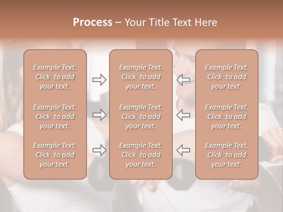 Aerobics Girls Coach PowerPoint Template