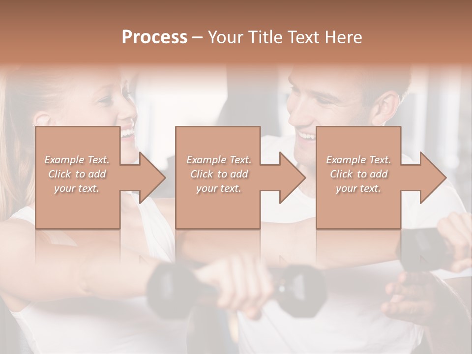 Aerobics Girls Coach PowerPoint Template