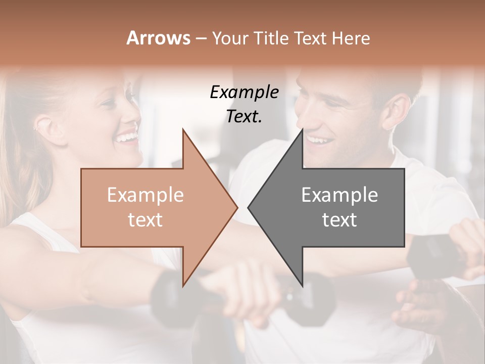 Aerobics Girls Coach PowerPoint Template