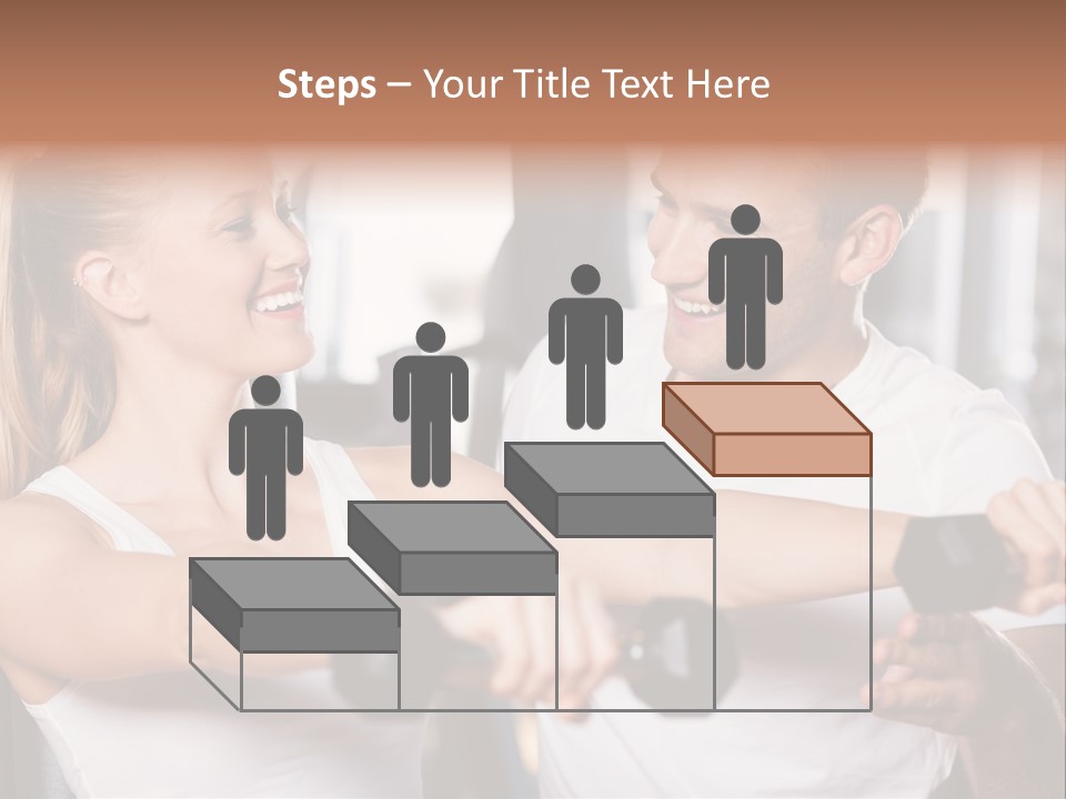 Aerobics Girls Coach PowerPoint Template