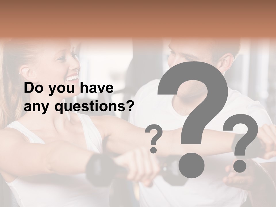 Aerobics Girls Coach PowerPoint Template