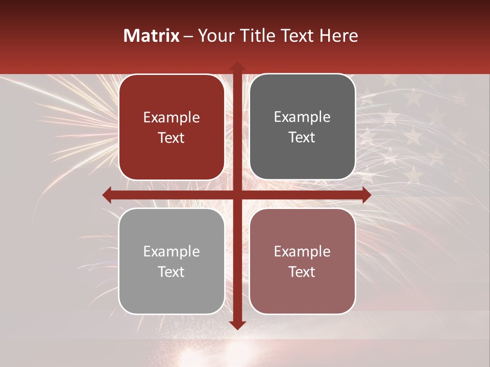 Usa Flag. Celebration PowerPoint Template