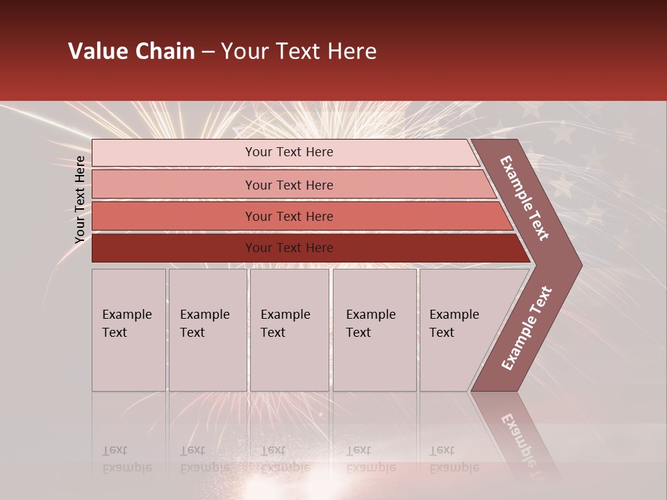 Usa Flag. Celebration PowerPoint Template