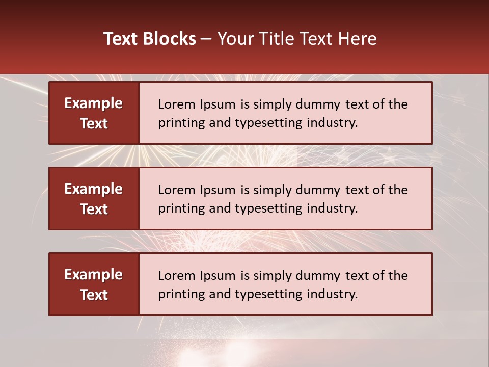 Usa Flag. Celebration PowerPoint Template