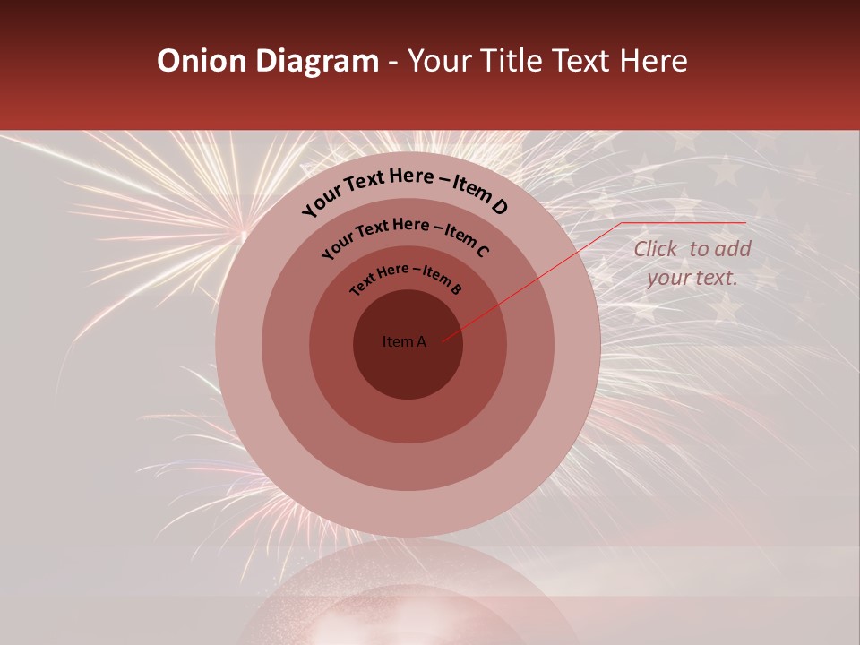 Usa Flag. Celebration PowerPoint Template