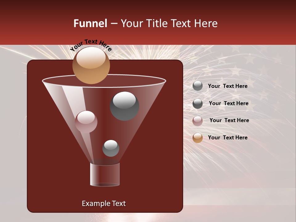 Usa Flag. Celebration PowerPoint Template