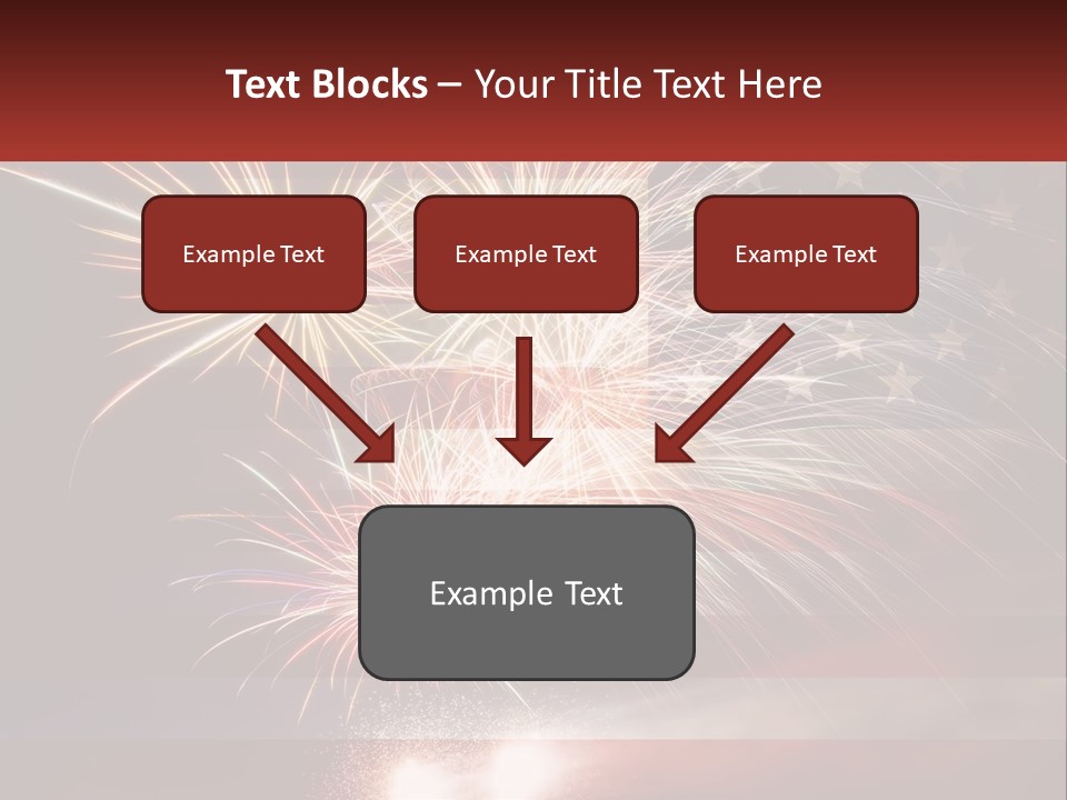 Usa Flag. Celebration PowerPoint Template