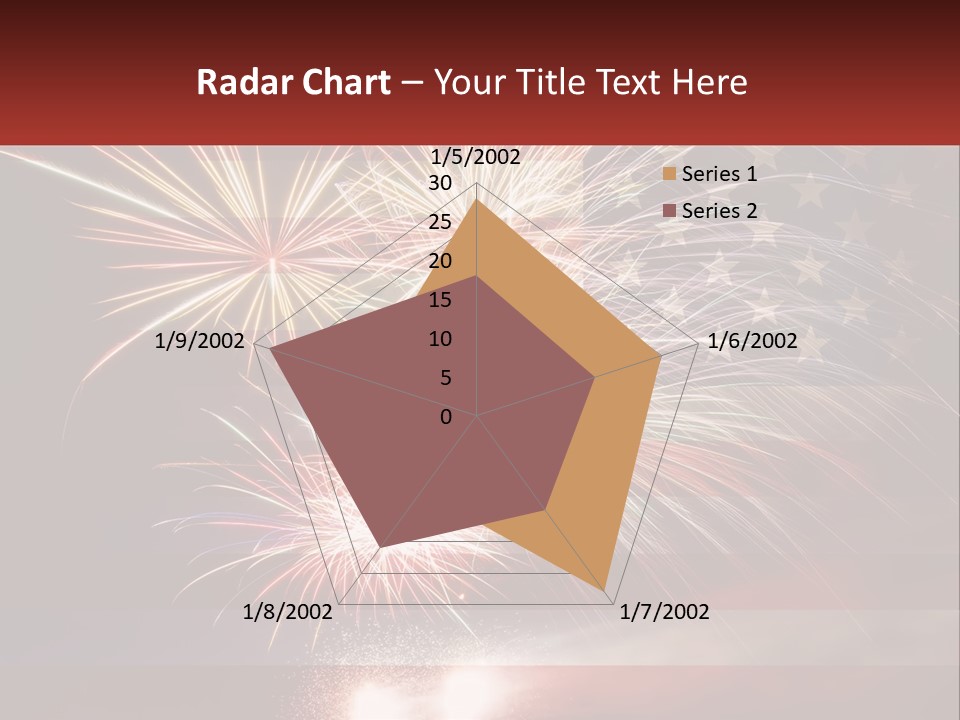 Usa Flag. Celebration PowerPoint Template