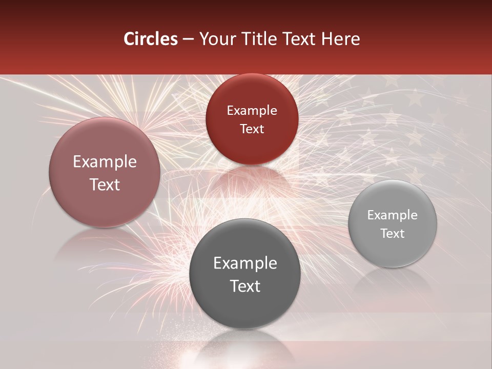 Usa Flag. Celebration PowerPoint Template