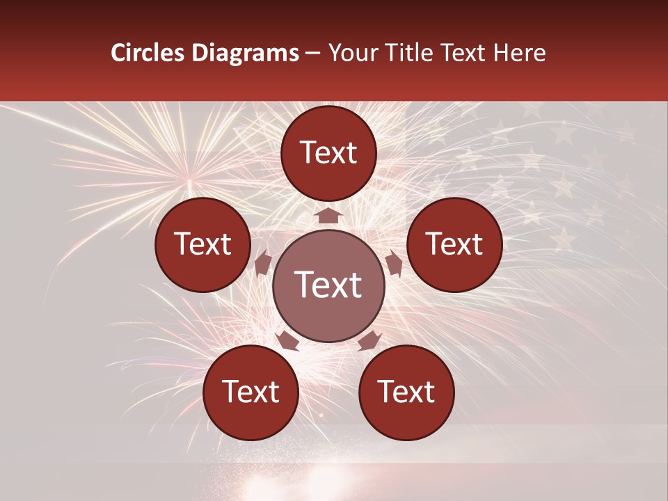 Usa Flag. Celebration PowerPoint Template