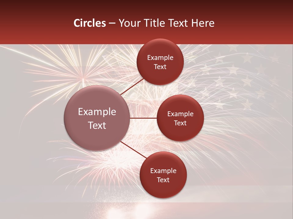 Usa Flag. Celebration PowerPoint Template