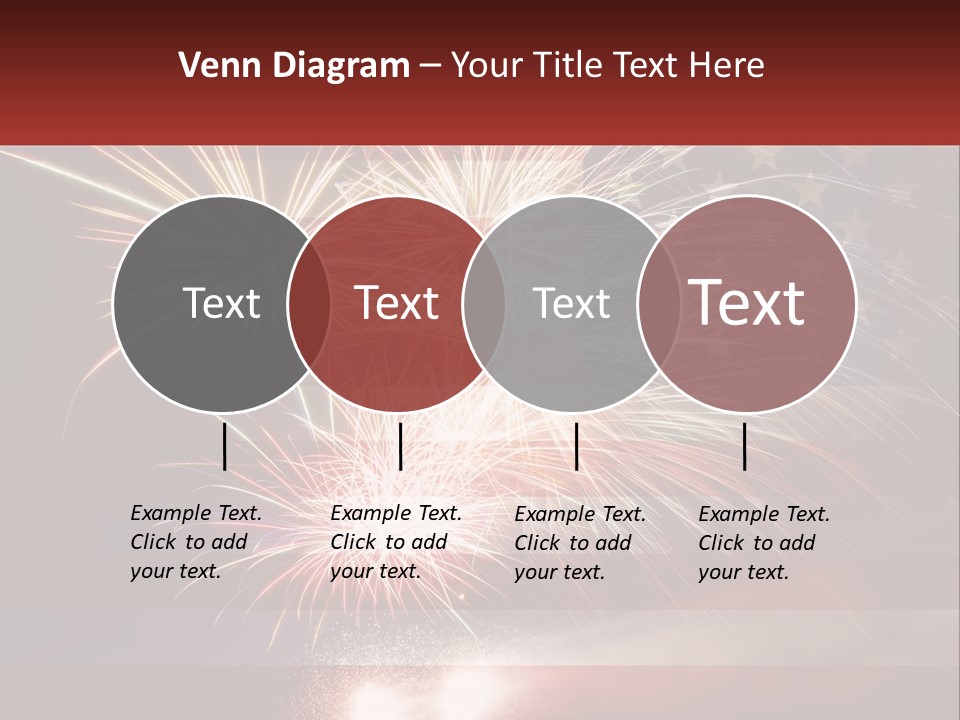 Usa Flag. Celebration PowerPoint Template