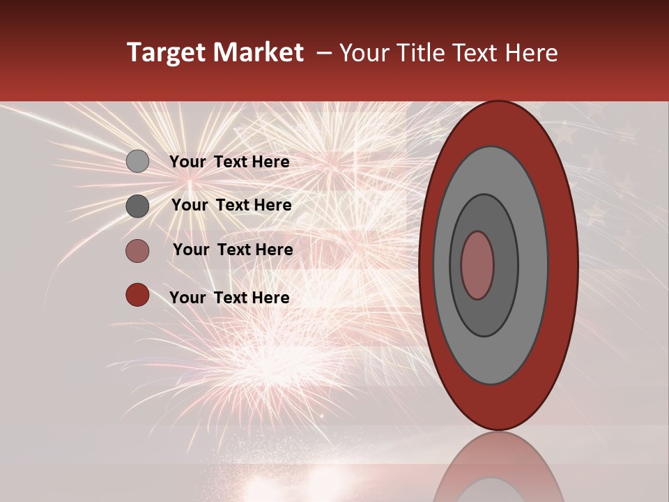 Usa Flag. Celebration PowerPoint Template