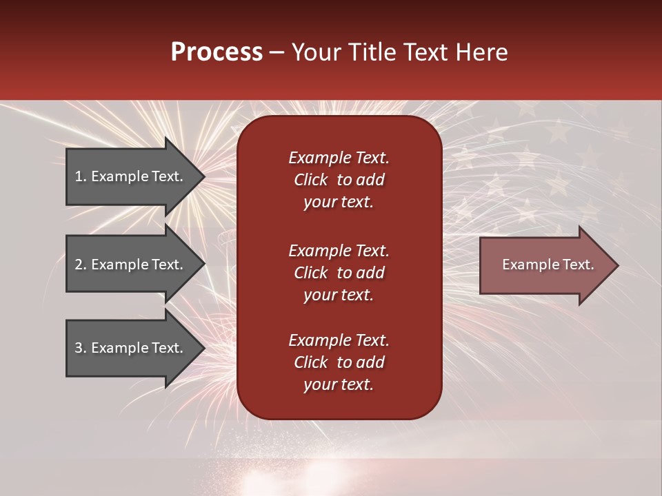 Usa Flag. Celebration PowerPoint Template