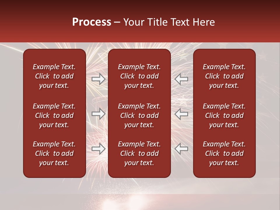 Usa Flag. Celebration PowerPoint Template