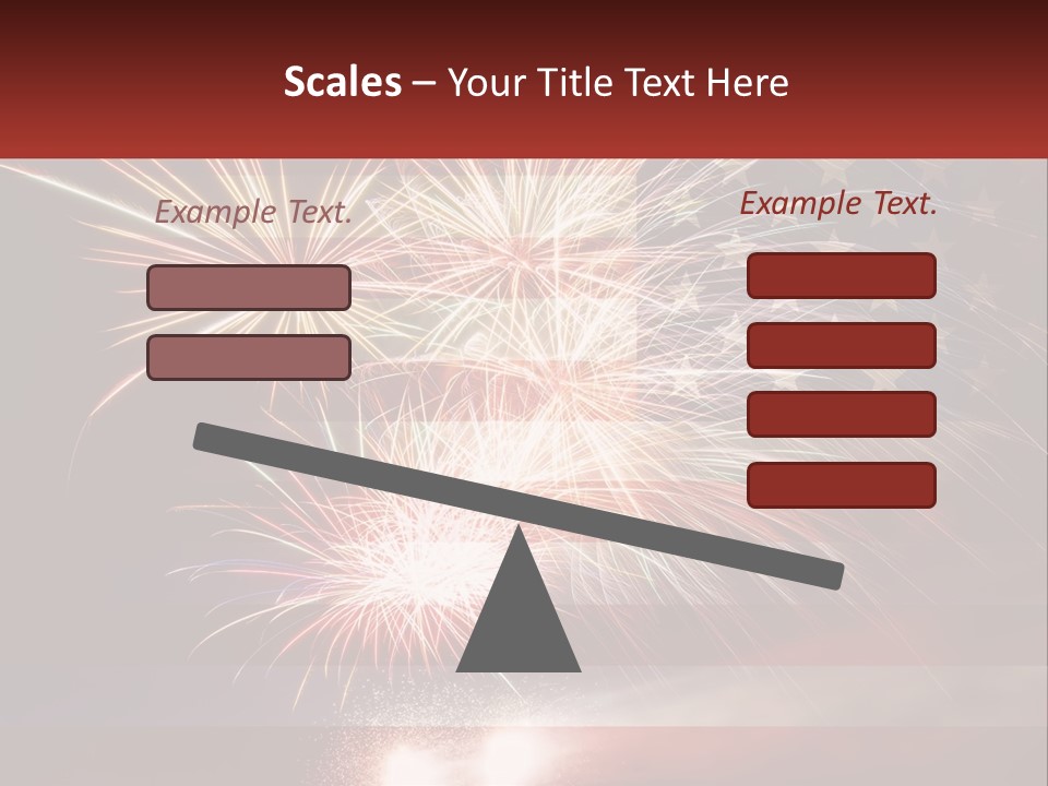Usa Flag. Celebration PowerPoint Template
