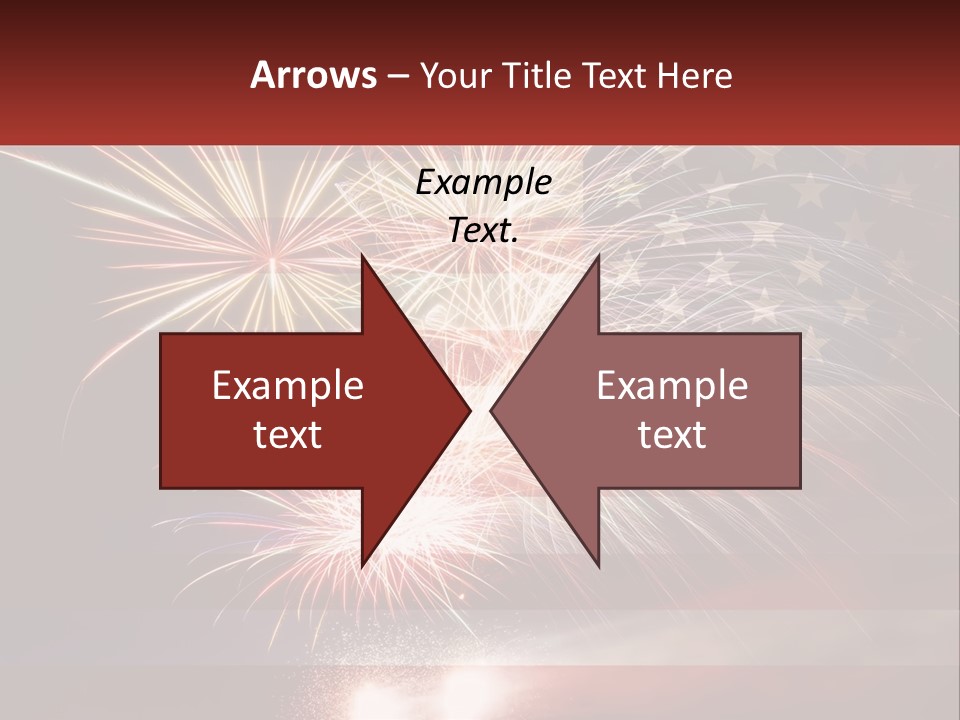Usa Flag. Celebration PowerPoint Template