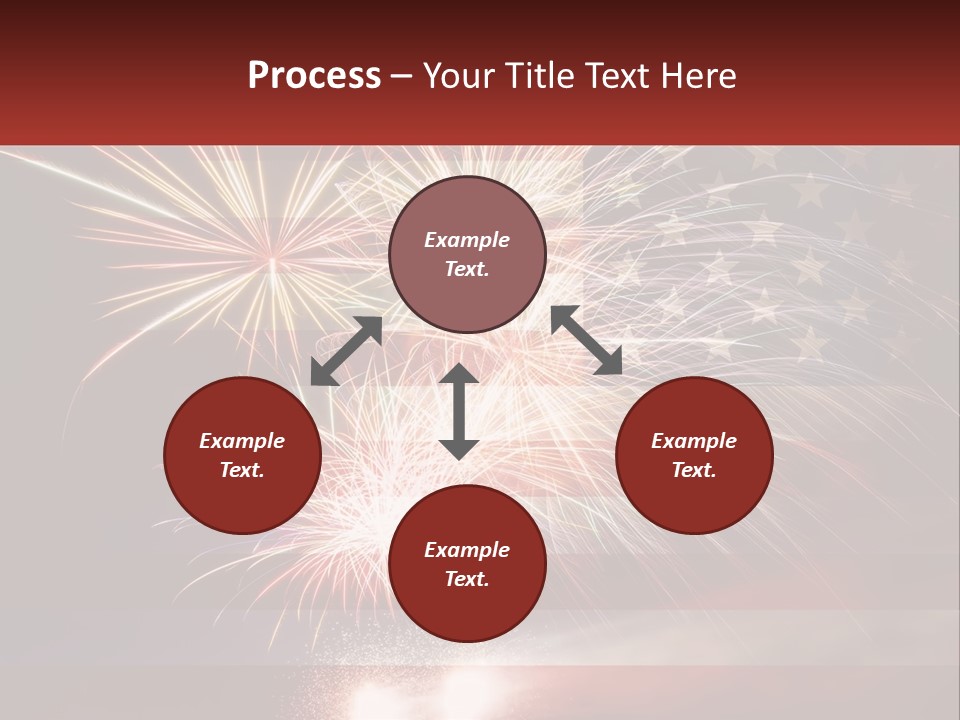 Usa Flag. Celebration PowerPoint Template