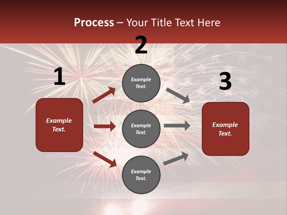 Usa Flag. Celebration PowerPoint Template