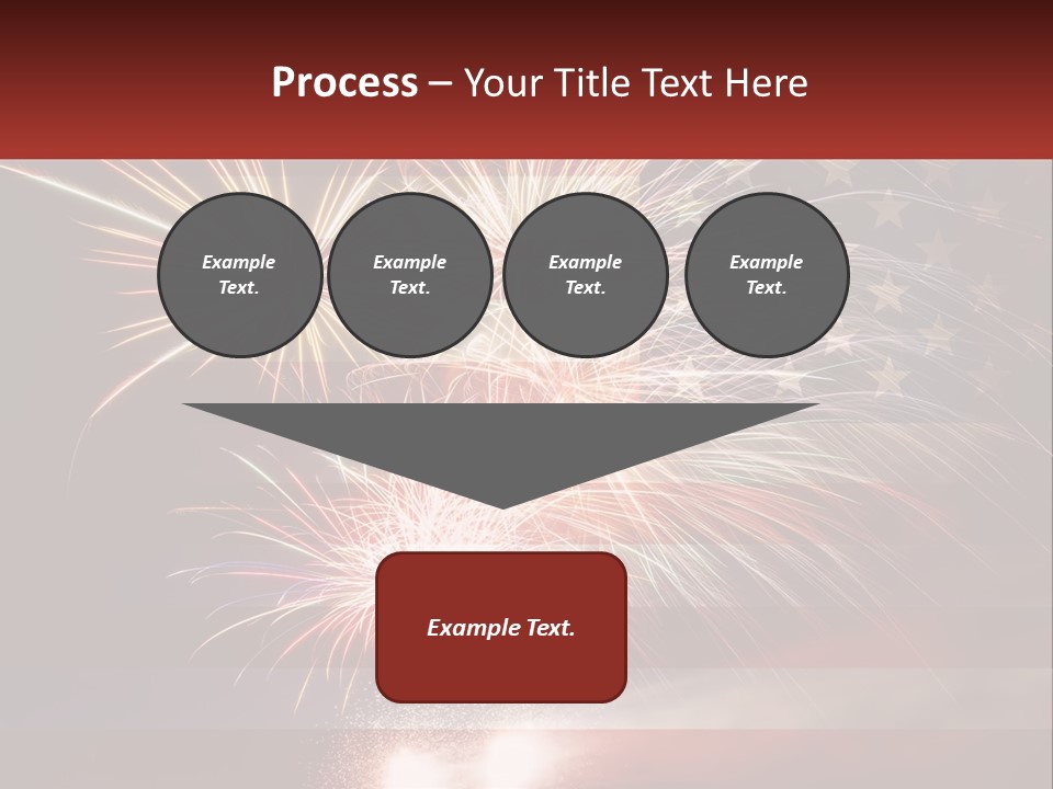 Usa Flag. Celebration PowerPoint Template