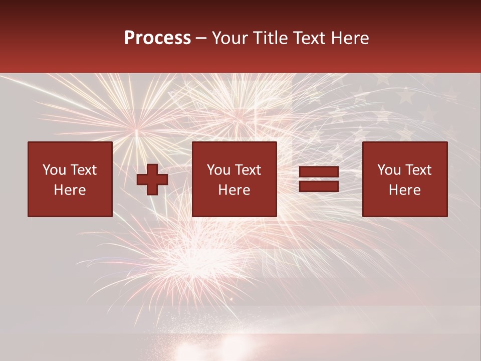 Usa Flag. Celebration PowerPoint Template