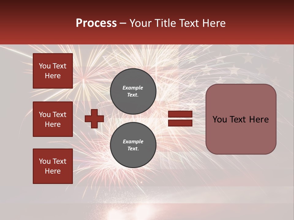 Usa Flag. Celebration PowerPoint Template