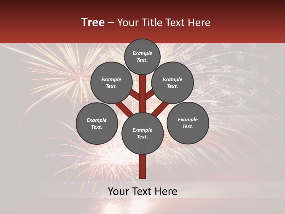 Usa Flag. Celebration PowerPoint Template