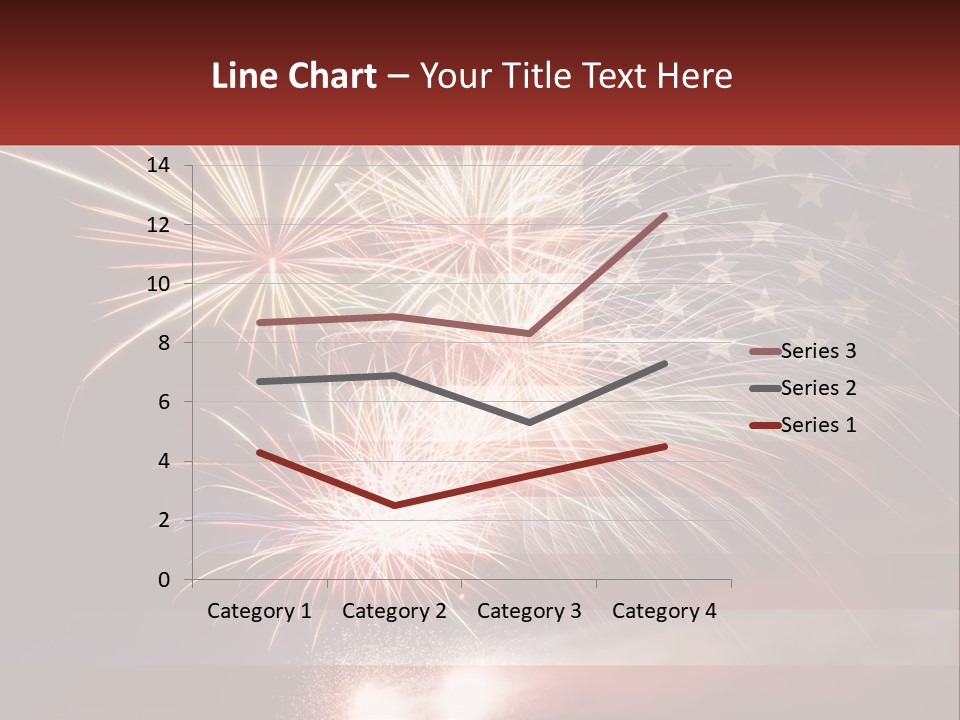 Usa Flag. Celebration PowerPoint Template