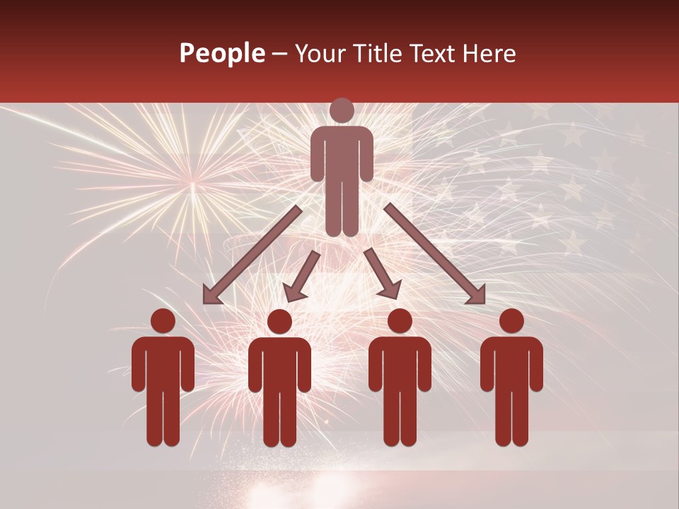 Usa Flag. Celebration PowerPoint Template