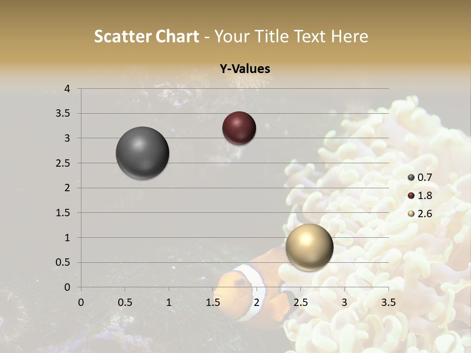 The Fish Is Hiding In Corals PowerPoint Template