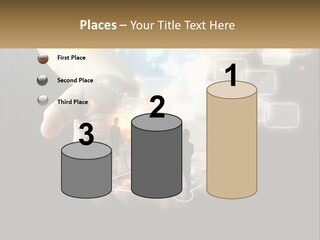 Virtual People And Connections PowerPoint Template