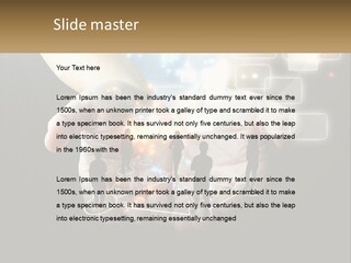 Virtual People And Connections PowerPoint Template