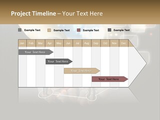 Virtual People And Connections PowerPoint Template