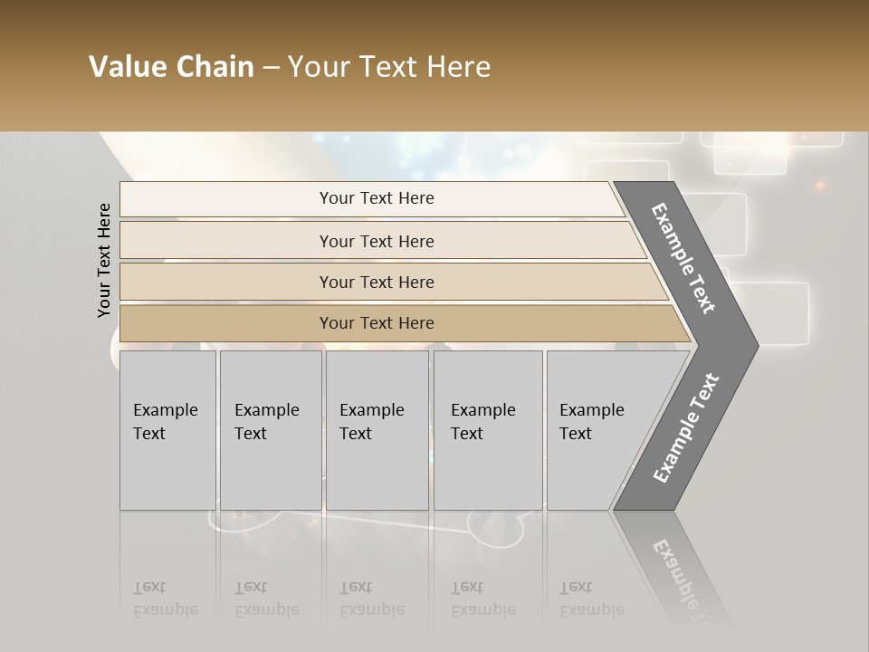 Virtual People And Connections PowerPoint Template