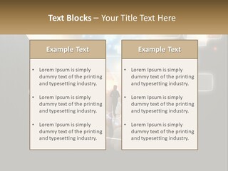 Virtual People And Connections PowerPoint Template