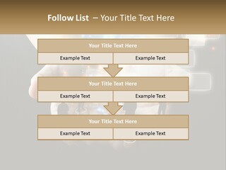 Virtual People And Connections PowerPoint Template