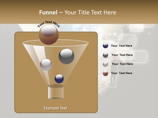 Virtual People And Connections PowerPoint Template