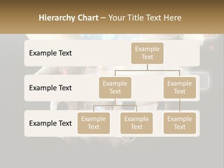 Virtual People And Connections PowerPoint Template