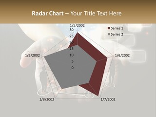 Virtual People And Connections PowerPoint Template
