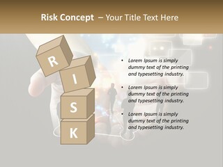 Virtual People And Connections PowerPoint Template